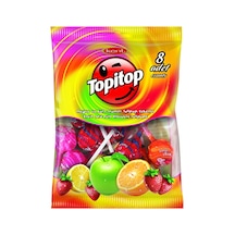 Kent Topitop Şeker 8 11g Meyveli Şekerleme 88g 8'li Avantaj Paketi Mıchu