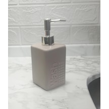 Sıvı Sabunluk Bej Modern 7x7x17cm 300ml Banyo Seti Siyah Sıvı Sabunluk Bej Modern 7x7x17cm 300ml Banyo Seti Siyah