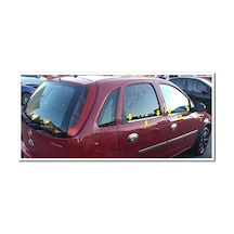 Woc Chrome Opel Corsa C Krom Cam Çıtası 2000-2006 4 Parça Paslanm