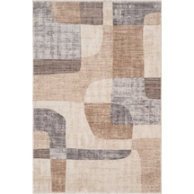 Focus Fo006a Bej Gri Modern Salon Koridor Yatak Ve Oturma Odası Halısı-1769