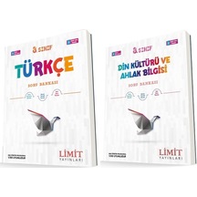 Limit 8. Sınıf Türkçe + Din Soru Seti 2 Kitap 2023