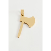 Zenviac456 Balta Çelik Kolye Ucu 4 Cm Zenviac45678 Sarı