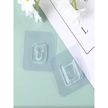 1 Adet Geçmeli Klips Eşya Sabitleme Askısı Tablo Ayna Resim Sabitleme Aparatı Plastik Şeffaf Cn Diğer