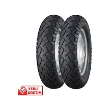 Anlaş Küba Blueberry Brillant 125 Pro Ön 3.50-10 Arka 3.50-10 Mb80 Anlaş Set