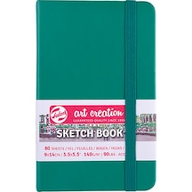 Talens Art Creation Sketch Book 9x14 CM 140g 80 Yaprak Forest Gree