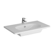 Vitra Zentrum Etajerli Lavabo 80 x 46 CM-Beyaz 7793B003-0001