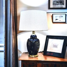 Mercan Abajur Parlak Siyah 220 106 Renkli