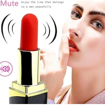 Hızlı Express Lipstick Black USB Şarjlı 10 Farklı Frekans Titreşim Ayarlı Ruj Vibratör