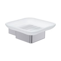 Line Bathroom Averta Sabunluk 127106 Buzlu Cam Krom Krom - Şeffaf