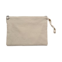 Street Fighter Sakura Krem Clutch Astarlı Cüzdan / El Çantası