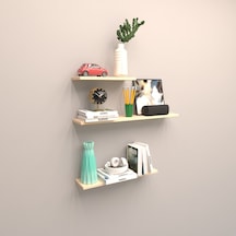 Rafkestir 3 Lü Raf Set ( 60-40-40 ) Akçaağaç ( Mat )