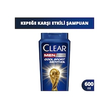 Men Erkek Şampuan Cool Sport Menthol Kepeğe Karşı Etkili 600 Ml