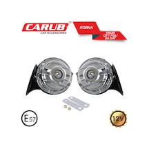 Carub Korna12v 2li Süper Dadat Tek Fişli Krom Belgli