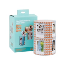 Rogfer Mini 3 İnç Dönüştürülebilir Dıy Fotoğraf Çerçevesi Standı Depolama Rafı Basit Üçgen İçin