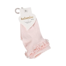 Katamino Teri Aks Bebek Çorabı 46206 Pembe