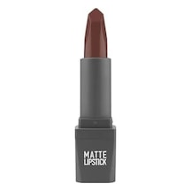 Yoğun Renk Veren Uzun Süre Kalıcı Nemlendirici Kadifemsi Mat Ruj - Lipstick 413 Dusty Plum 0