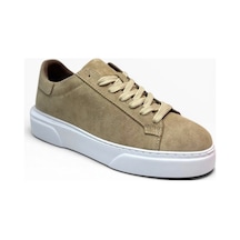 Brt Lf-050-26 Hakiki Süet Deri Anatomik Erkek Sneaker Kum
