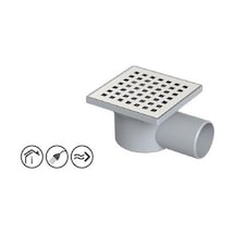 Maxiflow Eko 10x10 Yer Süzgeçi Yandan Çıkışlı 26583