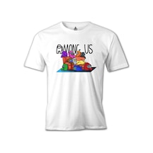 Among Us I Beyaz Erkek Tshirt