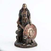 Veronese Koleksiyon Mitolojik Freya Figürü 12x21cm
