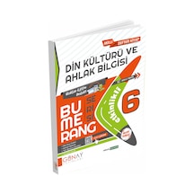 Günay Yayınları 6. Sınıf Bumerang Din Kültürü Akıllı Defter Kitab