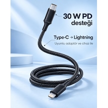 Pd Hızlı Şarj Destekli Led Göstergeli Lightning Kablo Diğer
