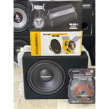 Soudmax 30cm Bass Mobass 2400wat Anfi 16cm Midrange Set Kablosu