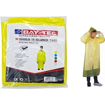 Yağmurluk Tek Kullanımlık Sarı Bay-tec Mk5102