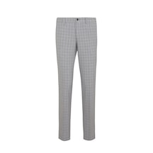 Hatemoğlu Gri Kareli Slim Fit Pantolon