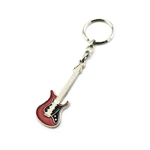 Gitar Kırmızı Anahtarlık