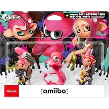 Octoling Triple Pack Octoling Boy + Octopus + Girl Amiibo
