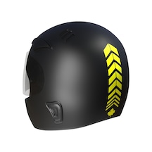 2 Adet Sport Kask, Araba Ayna Floresan Sarı Kask Sticker Çınar Extreme