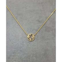 925 Ayar Gümüş Kadın Dünya Kolye 487854959