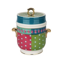Star Dekor Luckyart Estelle Bone Kulplu Kavanoz 16cm