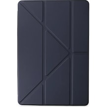 Mey İthalat İpad Uyumlu 9.7 2018 Kılıf Kalemlikli Mars Tablet Kılıfı - Lacivert Klasik