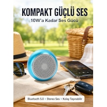 Znv Zenvia Mey İthalat Alüminyum Gövdeli Mini Bluetooth Hoparlör Dayanıklı Ve Şık Tasarım Yeni Nesil Znv2
