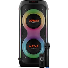 Powerway Duo Xl 20x2 Mikrofonlu Taşınabilir Bluetooth Hoparlör