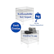 Katlanır Tel Sepet Indirim Sepeti Havuz Sepet Market Sepeti