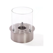 Starfire Yuvarlak Burner Camlı Bioethanol Şömine 25 Cm
