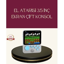 Mey İthalat Şarjlı 3.5 İnç Retro Oyun Konsolu