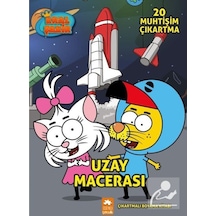 Uzay Macerası / Çıkartmalı Boyama Kitabı / Kolektif