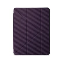 Apple İpad Pro 13 2024 Kılıf Color Karbon Tablet Kılıfı - Derin Mor