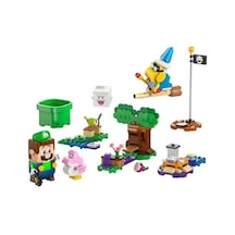 Super Mario İnteraktif Luigi İle Maceralar 71440-6 Yaş Ve Üzeri Çocuklar İçin Koleksiyonluk Yaratıcı Nintendo Oyuncak Yapım Seti 210 Parça