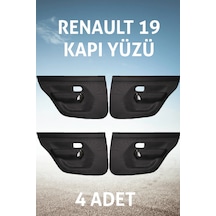 Renault Europa 19 Kapı Döşemesi 4"lü Set 1990/1999 Fiber