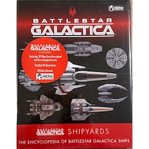 Eaglemoss Battlestar Galactıca Shıpyards- The Encyclopedıa Of Battlestar Galactıca Shıps