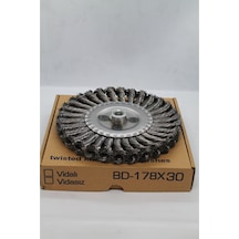 050-bd 178mm Vidalı Burgulu Dairesel Fırça Burgu Adet 30