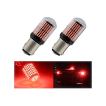Led Aydınlatma Ampul Stop Fren Lamba 1016 Duy Çift Duy Parlak Kırmızı Standart