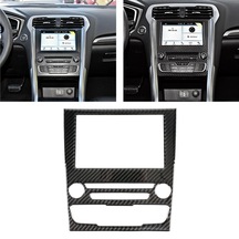 Sones Araba Karbon Fiber Merkezi Kontrol Paneli Dekoratif Etiket Ford Yeni Mondeo 2013-2019 İçin