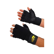 Pars Rody Bilek Bandajlı Ağırlık Body Fitness Eldiveni Prs-2601 Siyah
