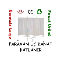 Paravan Üç Kanat Katlanir